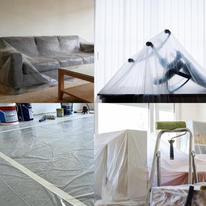 Film plastique pour serre 24 x 25 pieds, 6 mil, transparent, anti-goutte, résistant aux UV, épaissi, pour la construction - Product Image 5