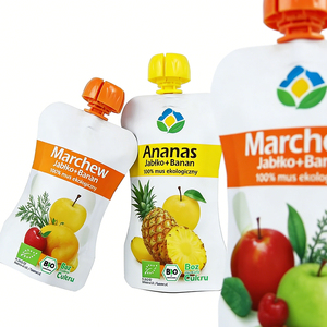 Embalagem Personalizada Descartável de 100ml/250ml/500ml para Líquidos, Sucos, Iogurtes, Bebidas e Gelatinas, com Bico Dosador, Grau Alimentício - Product Image 3