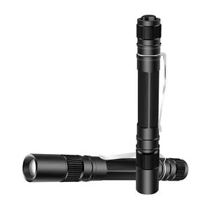 Portable Tactical LED Pocket Clip Mini Penlight Emergency Hand Torch Adjustable Mini Pocket Clip Medical Pen Light