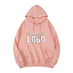Customized Logo 100% Cotton Blank Loose Sport Men <b>Hoodie</b> Fashion Casual Heavyweight Drop Shoulder Pullover Men's Hoodies - Product Image 4