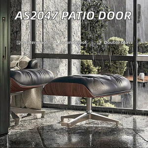 Puertas Corredizas de Aluminio con Diseño Francés para Exteriores de Villa Meidoor, Insonorizadas e Impermeables, con Vidrio Laminado para Patio y Balcón - Product Image 2