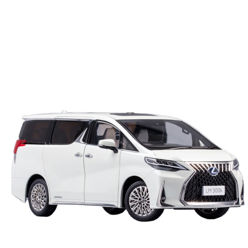 Kengfai 1:18 Lexus LM300H Alloy MPV - Eco-Friendly Car Model