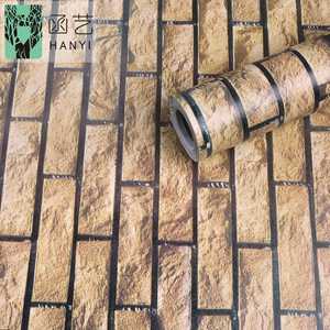 PVC Adesivo <span class=keywords><strong>Carta</strong></span> Da Parati Rotolo Camera Da Letto Soggiorno <span class=keywords><strong>Mobili</strong></span> Ristrutturazione di Mattoni Sticker Dormitorio <span class=keywords><strong>Vintage</strong></span> Wall Papers Home Decor - Product Image 2
