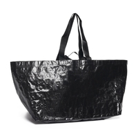 Tas Belanja Plastik Anyaman PP PE Warna-warni, Ringan, Tahan Air, Kapasitas Ekstra Besar, Awet, untuk Penyimpanan, Promo Hot Sale