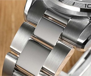 Montre automatique classique GMT avec saphir, revêtement AR luminescent, étanche, montre-bracelet pour homme - Product Image 4