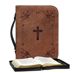 Housse de protection pour Bible BSCI Premium, fabriquée par Source Factory, avec fermeture éclair et poignée - Product Image 1