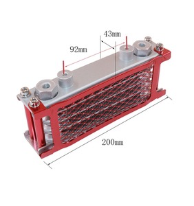 मोटरसाइकिल बंदर बाइक तेल कूलर रेडिएटर के लिए क्राफ्70 klx bse kayo apolo गंदगी गड्ढे बाइक 125cc 150cc 160cc - Product Image 3