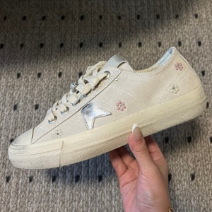 Zapatillas Deportivas Casuales de Alta Calidad, Marca Original White Goose, de Caña Baja, con Cordones, de Cuero Genuino, con Diseño de Camuflaje, a la Moda - Product Image 3