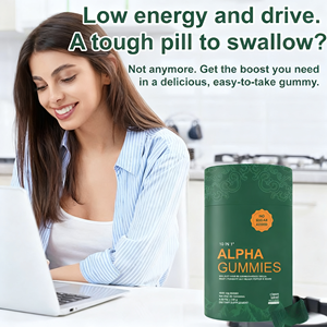 10-in-1 <span class=keywords><strong>alfa</strong></span> gummie di muschio di mare 1600mg di integratori a base di erbe senza zucchero di olio di semi neri per adulti 60 non contano per le donne incinte - Product Image 2