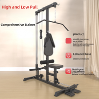 Nouvelle conception Station de musculation multifonctionnelle avec presse pectorale et machine Smith, équipement de fitness pour la musculation en salle, en tube d'acier