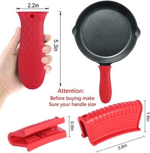 Protector de Manos Ecológico de Silicona Resistente al Calor para Sartenes de Hierro Fundido y Soporte para Ollas Calientes - Product Image 2