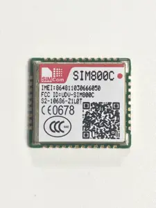 Integrierter Schaltkreis mit kompaktem Design SIM800C Sprach-SMS-Daten SIMCOM GSM GPRS-Modul SIM800C