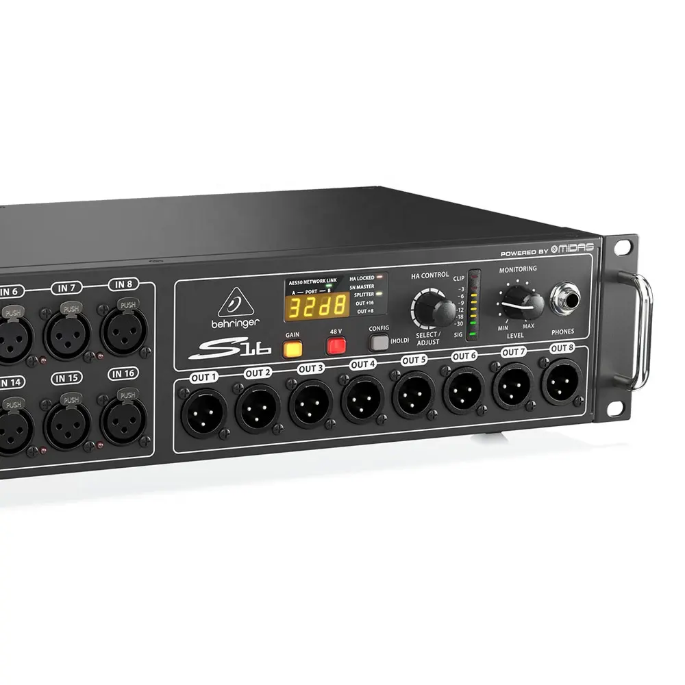 Behringer S16 Stage Box X32-Series Digital Mixer Console 16-Eingänge Stage Box für Pa Sound System Musik ausrüstung