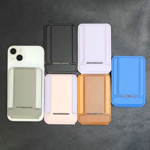 Convient pour Magsafe Magnetic Suction Bracket Rotating Shaft Leather Full-inclusive Folding Bracket Mobile Phone Hood Portable - Product Image 6