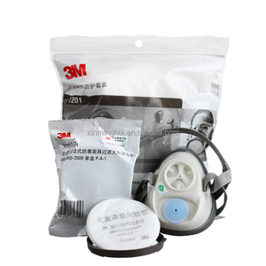 Vente en gros du modèle 1201 : Ensemble respirateur <span class=keywords><strong>demi</strong></span>-<span class=keywords><strong>masque</strong></span> TPE avec écran facial, <span class=keywords><strong>masque</strong></span> de protection <span class=keywords><strong>respiratoire</strong></span> réutilisable - Product Image 6