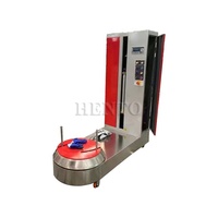 Machine d'emballage automatique multi-usages pour bagages / Machine d'emballage de film étirable pour bagages d'aéroport / Machine d'emballage de bagages d'aéroport