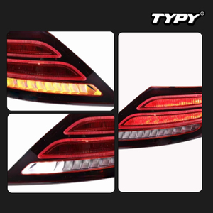 ไฟท้ายสำหรับ Mercedes-Benz SLK R172 ปี 2011-2019 พร้อมไฟวิ่งกลางวันแบบ LED, ไฟเลี้ยว, ไฟเบรก และไฟถอยหลัง - Product Image 2