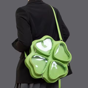 Mochila Clover Love, bonita Mochila de gran capacidad, bandolera de hombro, multifunción <span class=keywords><strong>para</strong></span> <span class=keywords><strong>Mujer</strong></span> <span class=keywords><strong>Mochilas</strong></span>, bolsos hermosos <span class=keywords><strong>para</strong></span> <span class=keywords><strong>Mujer</strong></span> - Product Image 1