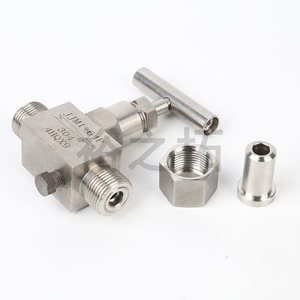 Válvula de aguja de acero inoxidable 304 con rosca interna y externa para aplicaciones de gas licuado de petróleo a alta presión - Product Image 1
