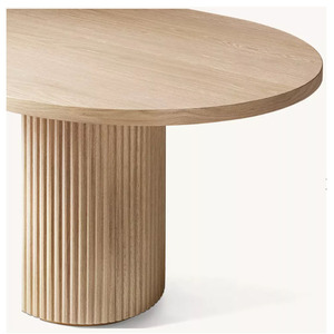 BYRON Dining <b>Table</b> RH Style furniture Solid Wood Dining <b>Table</b> - Modern Indoor Furniture for Kitchen & Living Room - Product Image 3