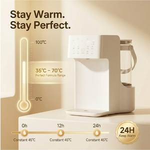 Preparador Automático de Fórmula para Bebés de Acero Inoxidable, Hervidor Eléctrico de 3L con Control de Temperatura y Dispensador con Función de Mantener Caliente para Bebés - Product Image 2