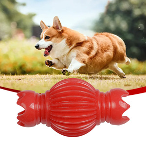 Giocattoli TPR per animali domestici: giocattoli interattivi per cani da masticare cani di piccole e medie dimensioni. Giocattoli da masticare per cani TPR per la pulizia dei denti - Product Image 1