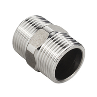 Raccord de tuyau de gaz BSP en fonte malléable pour la lutte contre l'incendie, connexion mâle à tête hexagonale EN10242, surface lisse, pour applications automobiles