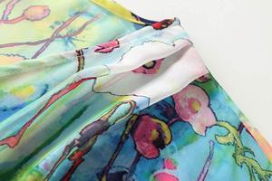 <span class=keywords><strong>Kimono</strong></span> Lungo Estivo da <span class=keywords><strong>Donna</strong></span> in Chiffon, Copricostume Floreale Bohemien, Blusa da Spiaggia, Top a Canotta, <span class=keywords><strong>Camicia</strong></span> per Bikini - Product Image 4
