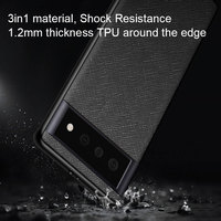 Étui de téléphone portable en cuir PU simple pour Google Pixel 8 7 6 5 4 A Pro étui de protection antichoc pour téléphone portable