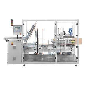 Shuhe automatic side-push open-loading and sealing machine for end of packing line