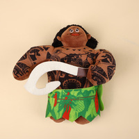 Adorable Peluche Cochon Pua de Moana, Poupée en Peluche de Dessin Animé, Peluches Anime, Jouet pour Machine à Pinces, Porte-clés