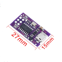 Micro USB Tiny AVR ISP ATtiny44 Módulo programador USB Tiny ISP