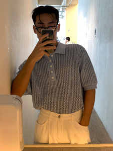 Chemise tissée respirante à texture imprimée numériquement pour homme, nouvelle collection été 2025, style rétro ajouré, manches courtes, séchage rapide, anti-UV - Product Image 3