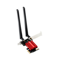 Adaptador Wi-Fi PCI-E, Tarjeta Wi-Fi PCIE, Adaptador de Red Inalámbrica para PC, Tarjeta PCIe WiFi5