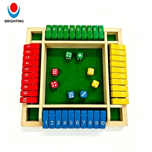 <span class=keywords><strong>Juego</strong></span> <span class=keywords><strong>de</strong></span> dados <span class=keywords><strong>de</strong></span> madera Shut the Box <span class=keywords><strong>de</strong></span> cuatro lados, <span class=keywords><strong>juego</strong></span> <span class=keywords><strong>de</strong></span> mesa con solapas numeradas <span class=keywords><strong>de</strong></span> colores, para 4 jugadores, <span class=keywords><strong>juego</strong></span> <span class=keywords><strong>de</strong></span> bebidas, juguete educativo <span class=keywords><strong>de</strong></span> matemáticas para el aula - Product Image 1