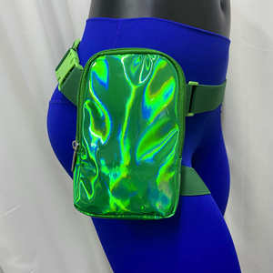 Sangle réglable sac de cuisse carnaval ceinture de téléphone sac banane sac de jambe avec matériau PU pour voyage et sport - Product Image 4