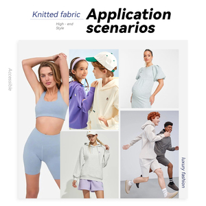 Nhanh Chóng Khô Thoải Mái Nhuộm Căng Polyester Spandex Mềm Cảm Ứng Jersey Lưới Vải Cho Quần Áo - Product Image 4