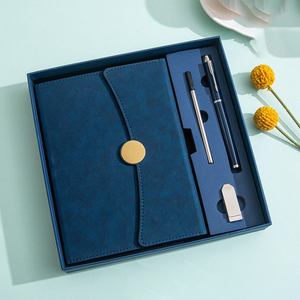 Cadeaux IStapromo, cadeaux de bureau personnalisés pour les employés, carnets A5, clé USB avec boîte à stylo, articles promotionnels souvenirs, ensembles exécutifs - Product Image 3