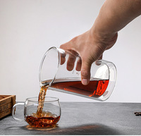 Westgreen Portable haute borosilicate verre bouilloire cafetière ensemble couvercle glace froide infuser café filtre goutte à goutte brassage café/thé