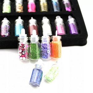 48 Couleurs – Activateur de slime DIY en plastique lumineux OEM, très populaire, avec gouttes de cristal et poudre de paillettes - Product Image 1