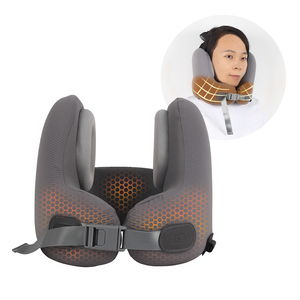 Nouvel arrivage Oreiller cervical chauffant fonctionnel en forme de U pour la réduction du bruit Oreiller cervical ergonomique en mousse à mémoire de forme pour le bureau, la voiture et la maison - Product Image 2