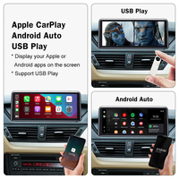 Autoradio Android 10.25 pouces avec CarPlay sans fil, écran tactile multimédia pour BMW X1 E84 2009-2015 avec système CIC