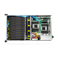 Châssis de serveur Gooxi RMC4110-790-HTF EEB 12x13'' Carte mère 4U 10 baies Châssis de serveur GPU