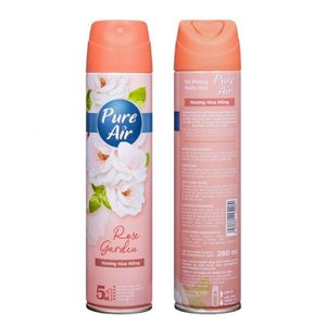 Ambientador para el Hogar PURE AIR Rose Garden, 280 ml, Larga Duración, Ecológico, Spray, Fábrica en Vietnam, Fragancia Natural, MOQ Bajo - Product Image 2