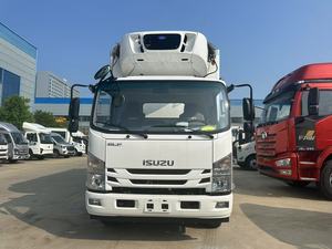 Japón ISUZU NPR 205hp/190hp Camiones refrigerados Placa de color de fibra de vidrio Refrigerador Van Truck con refrigerador Thermo King - Product Image 3