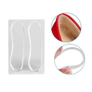 Cuscinetti in Gel di <span class=keywords><strong>Silicone</strong></span> Trasparente per <span class=keywords><strong>Tallone</strong></span>, <span class=keywords><strong>Solette</strong></span> Antiscivolo per Scarpe da Ballo, Protezione Anti-Frizione per la Cura dei Piedi HA00401 - Product Image 3