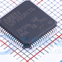 Microcontrolador STM32F205RCT6 ARM Cortex-M3, MCU de 32 Bits, 256 KB de Flash, 100 KB de RAM, LQFP-64 para Control Industrial