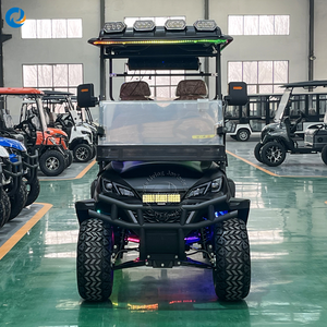 รถกอล์ฟไฟฟ้าขายส่ง รถคลับคาร์ 4 ที่นั่ง รถมินิบัสเที่ยวชมเมืองสุดหรู รถบักกี้อเนกประสงค์ - Product Image 4