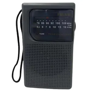 Vente en gros mini radio de poche numérique portable am fm récepteur radio à ondes courtes avec prise pour écouteurs