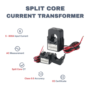 Transformadores de corriente de núcleo dividido de entrada de 20mA/50mA emparejados inversor de sistema solar de 1. 2/2. 1 2. - Product Image 2